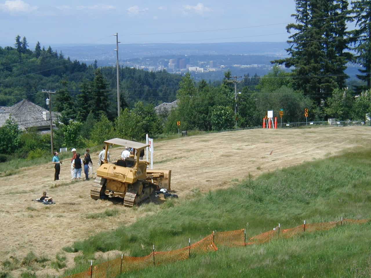 School building being built 
