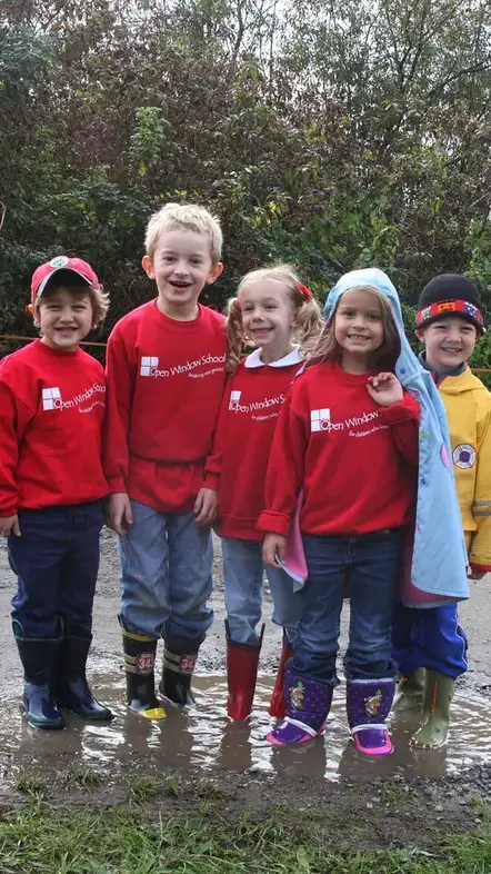 Students outdoors